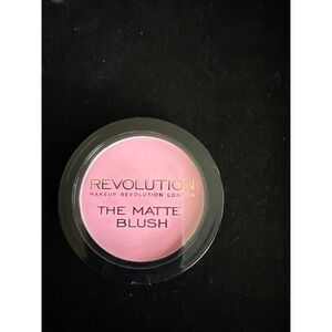 Makeup‎ Revolution London The Matte Blush Powder Full Sz .31oz, NWOB, Sealed3926